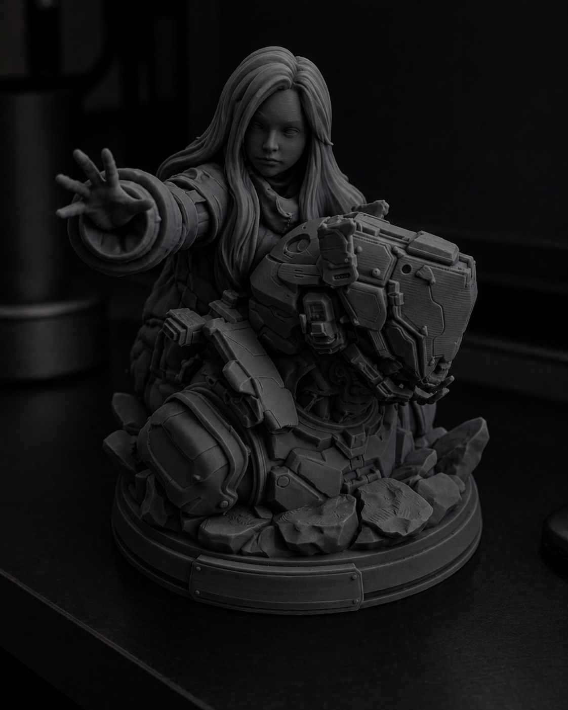 Pragmata Collector Figure – Futuristic Edition ⚡