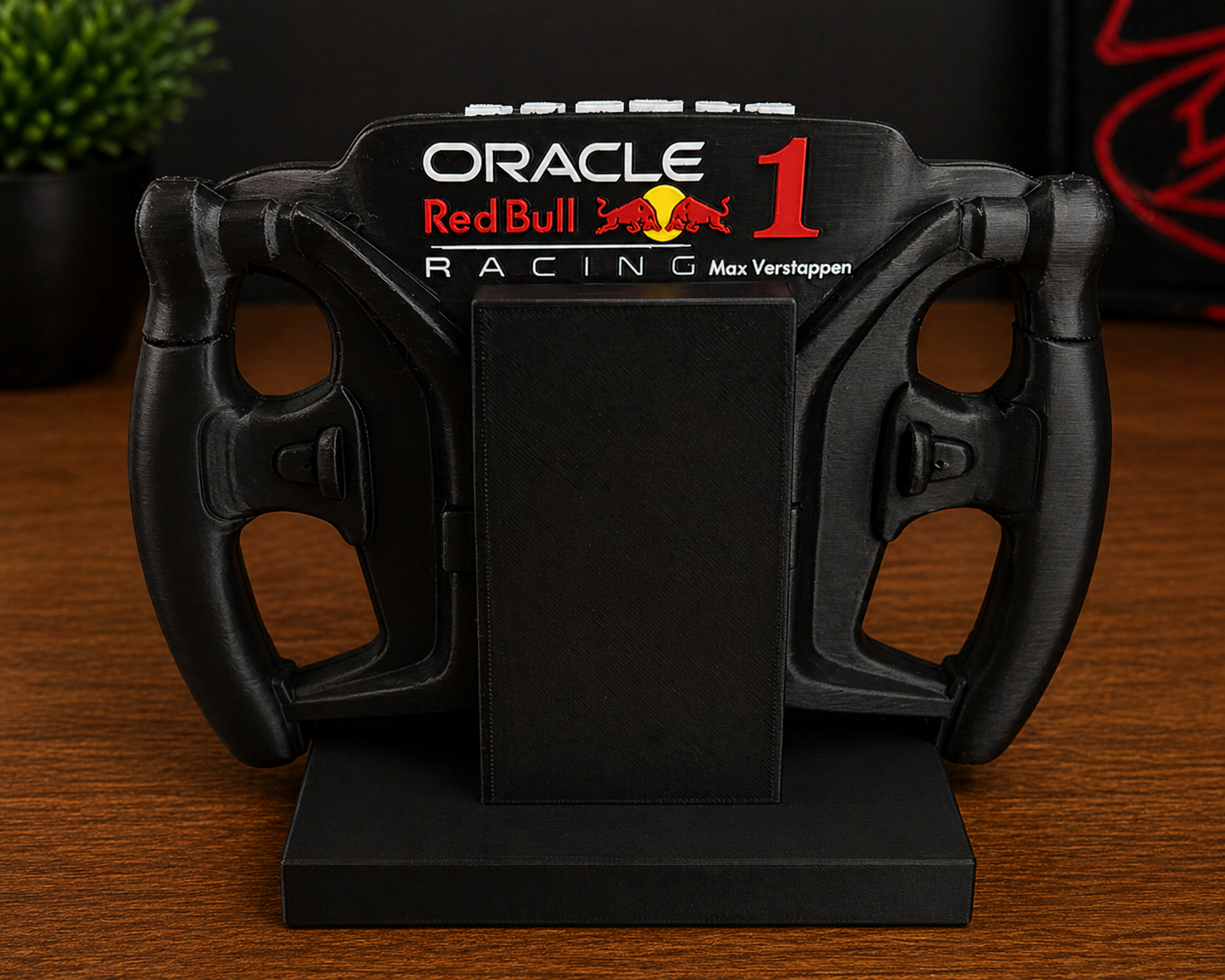 Max Verstappen F1 Steering Wheel Display – 3D Printed Premium Edition