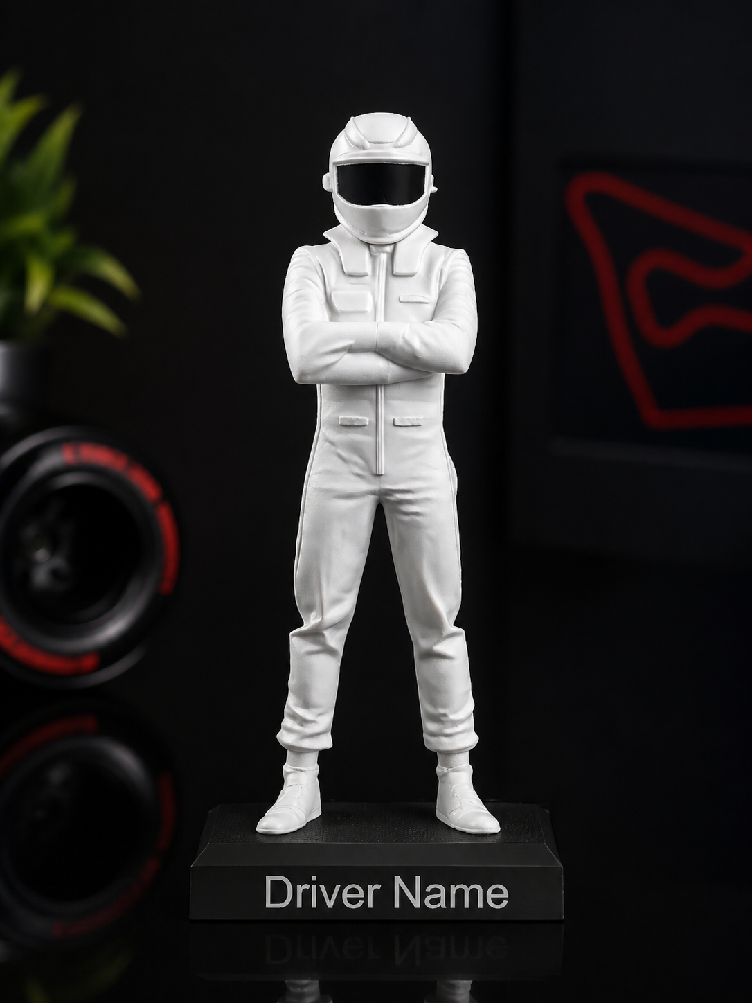 Custom F1 Driver Figure β 3D Printed Personalized Edition