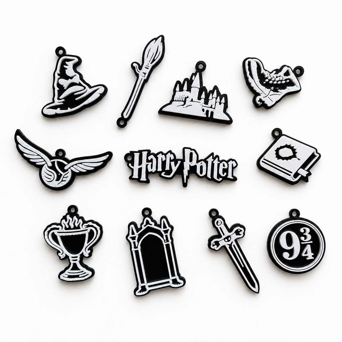 Wizarding World Keychain Collection | 10-Piece Set