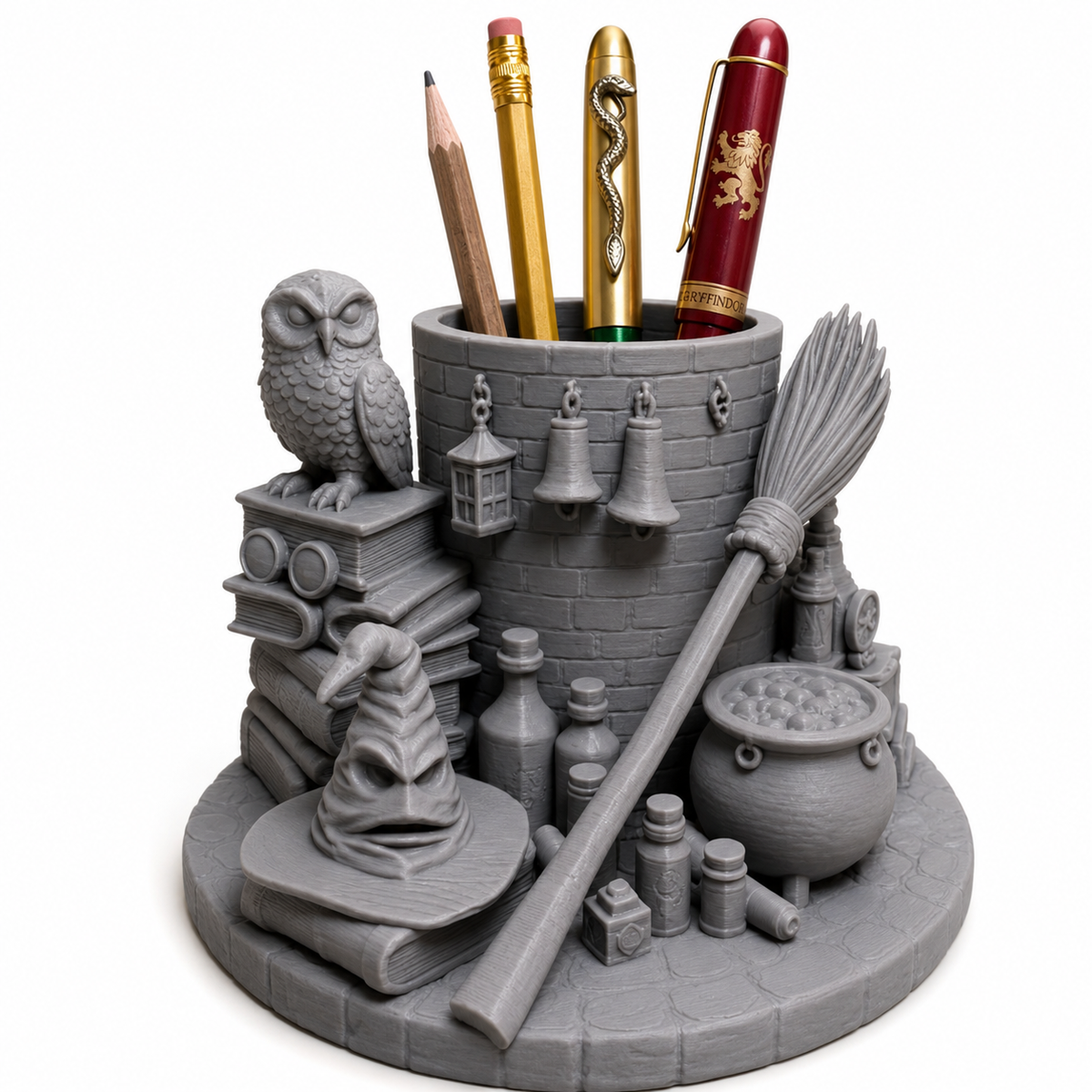 Enchanted Wizard Desk Organizer
