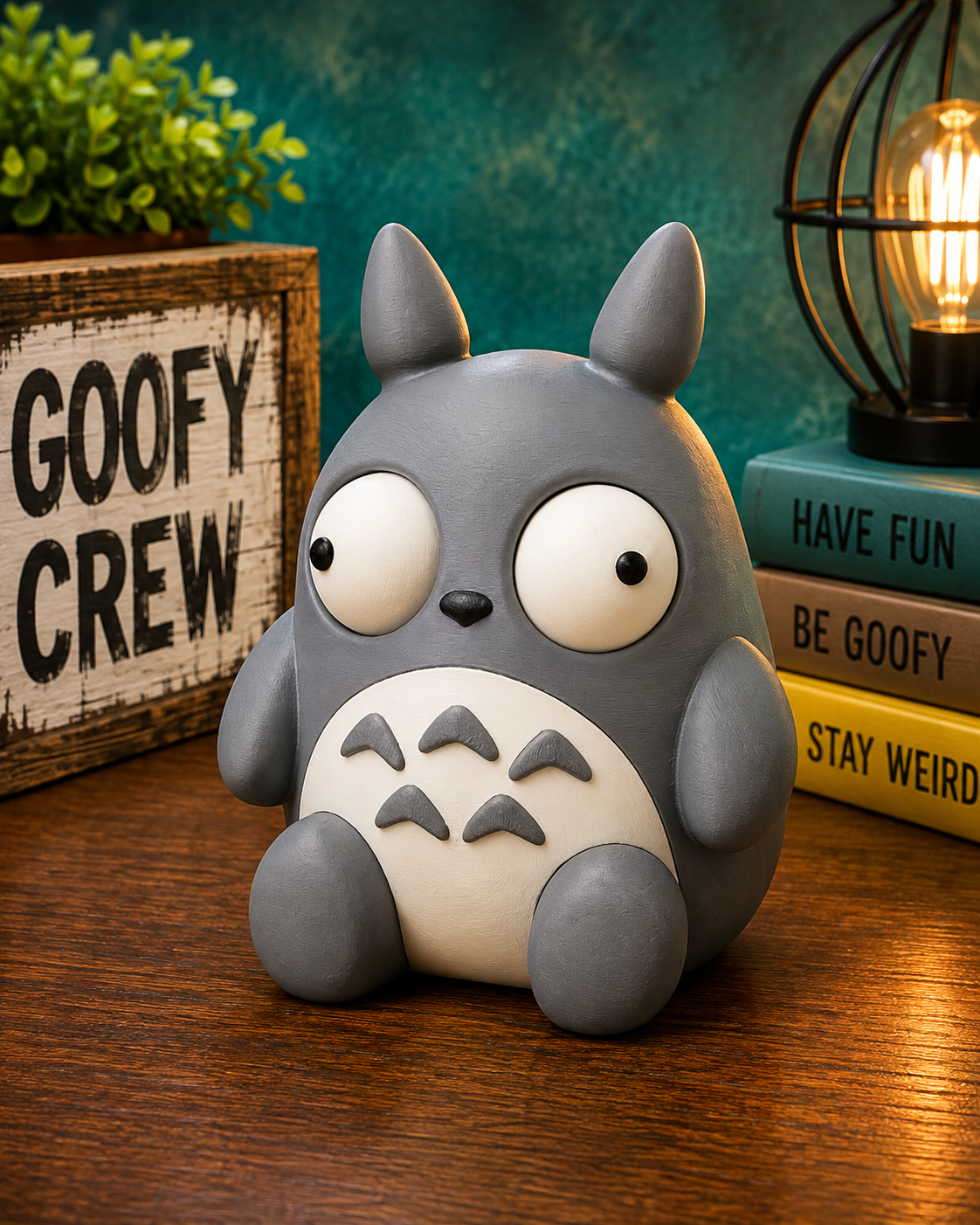 Totoro – Goofy Crew Movable Eyes