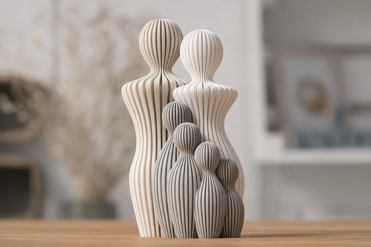 “Together We Grow” – Modern Family Sculpture