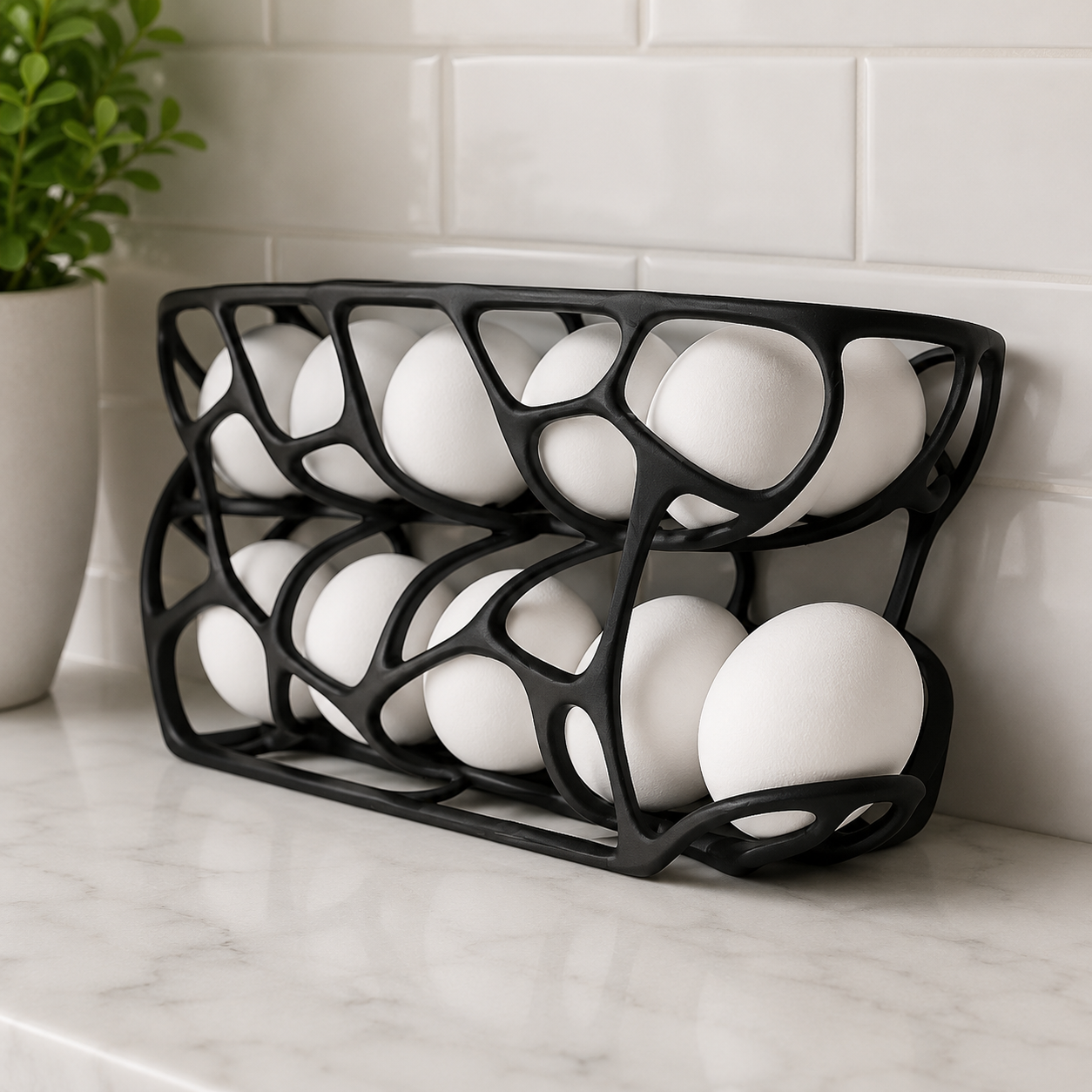 FlowNest Egg Holder