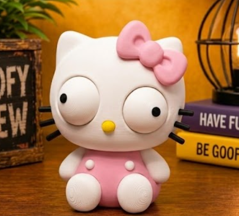 Hello Kitty – Goofy Crew Movable Eyes