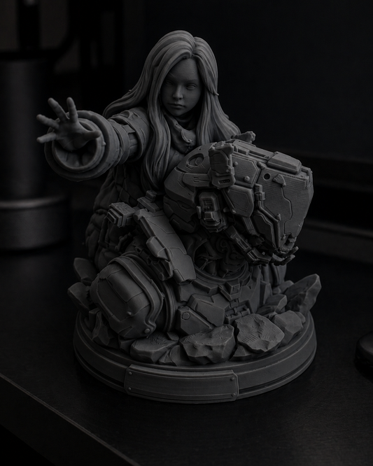Pragmata Collector Figure – Futuristic Edition ⚡