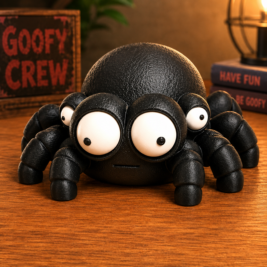 Webster the Spider – Goofy Crew Movable Eyes