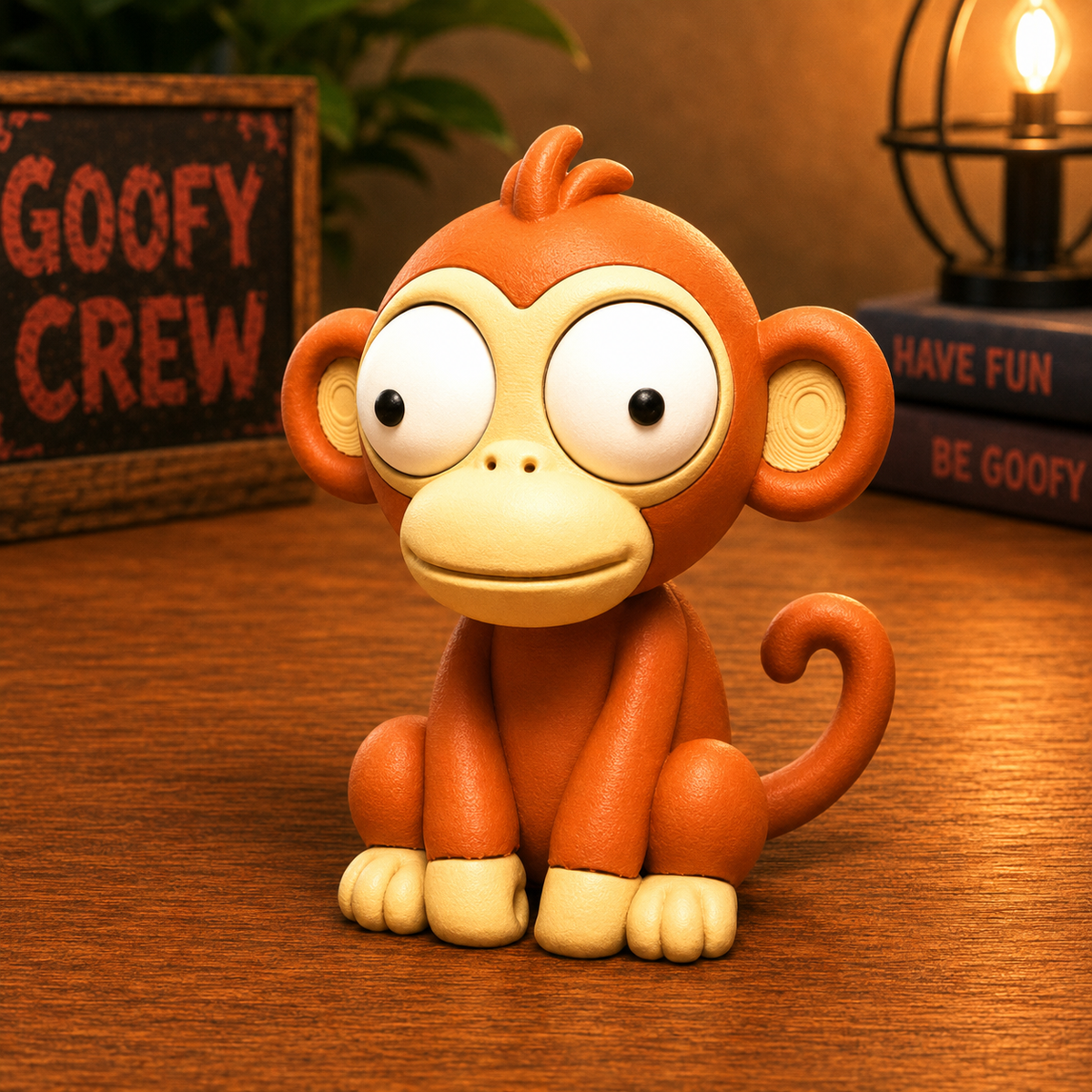 Max the Monkey – Goofy Crew Movable Eyes
