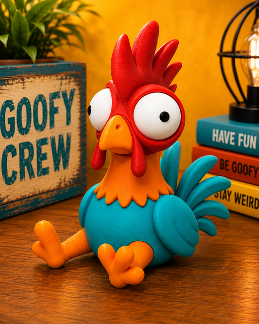 Hei Hei – Goofy Crew Movable Eyes