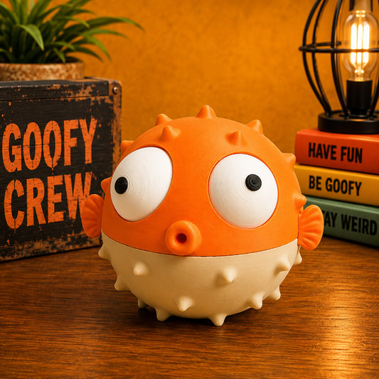 Puffy the Pufferfish – Goofy Crew Movable Eyes