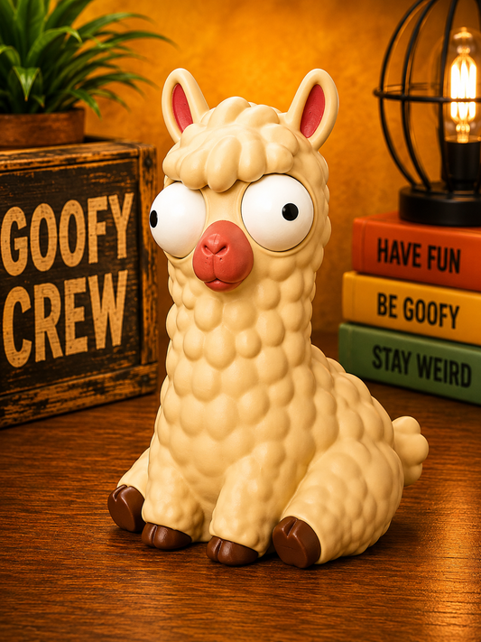 Larry the Llama – Goofy Crew Movable Eyes