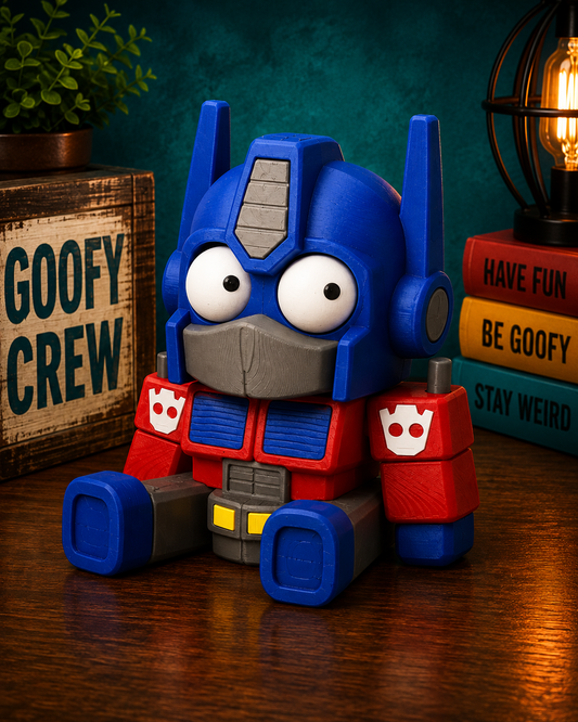 Optimus Prime – Goofy Crew Movable Eyes