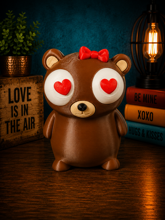 Bonnie the Bear Mom – Goofy Crew Movable Eyes