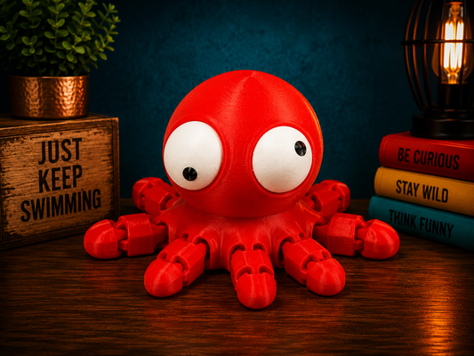 Inky the Flexi Octopus – Goofy Crew Movable Eyes