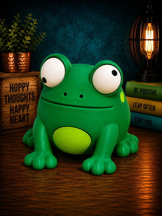 Freddy the Frog – Goofy Crew Movable Eyes