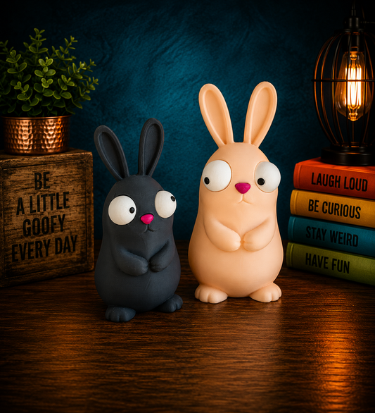 Hoppy the Bunny – Goofy Crew Movable Eyes (Bundle of 2 )