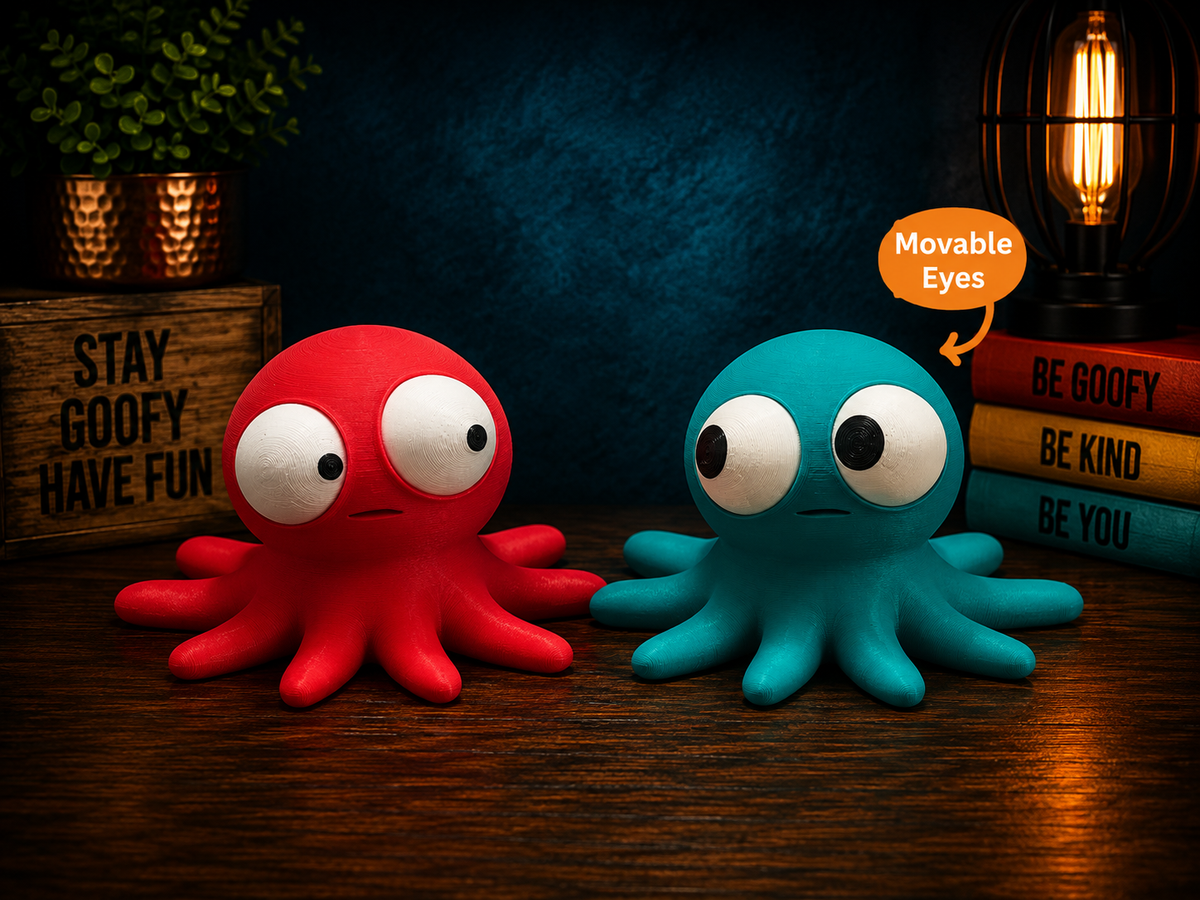 Otto the Octopus – Goofy Crew Movable Eyes