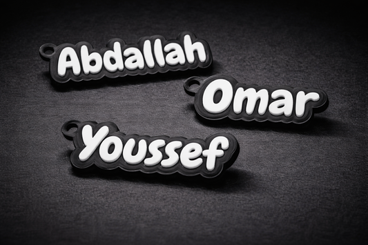 Custom Name Keychain (English and Arabic )
