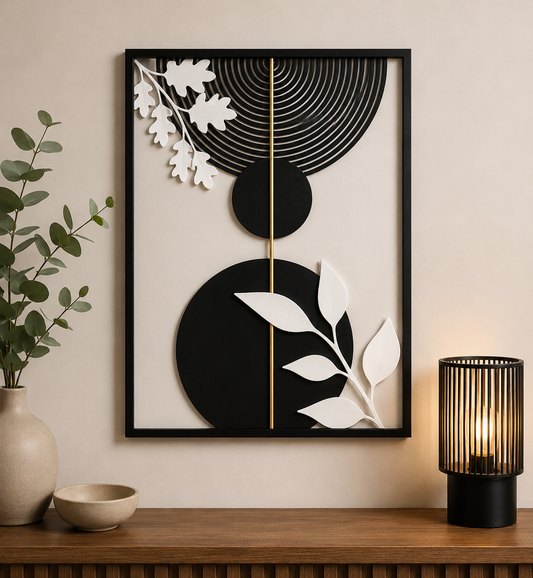 Golden Balance Wall Art
