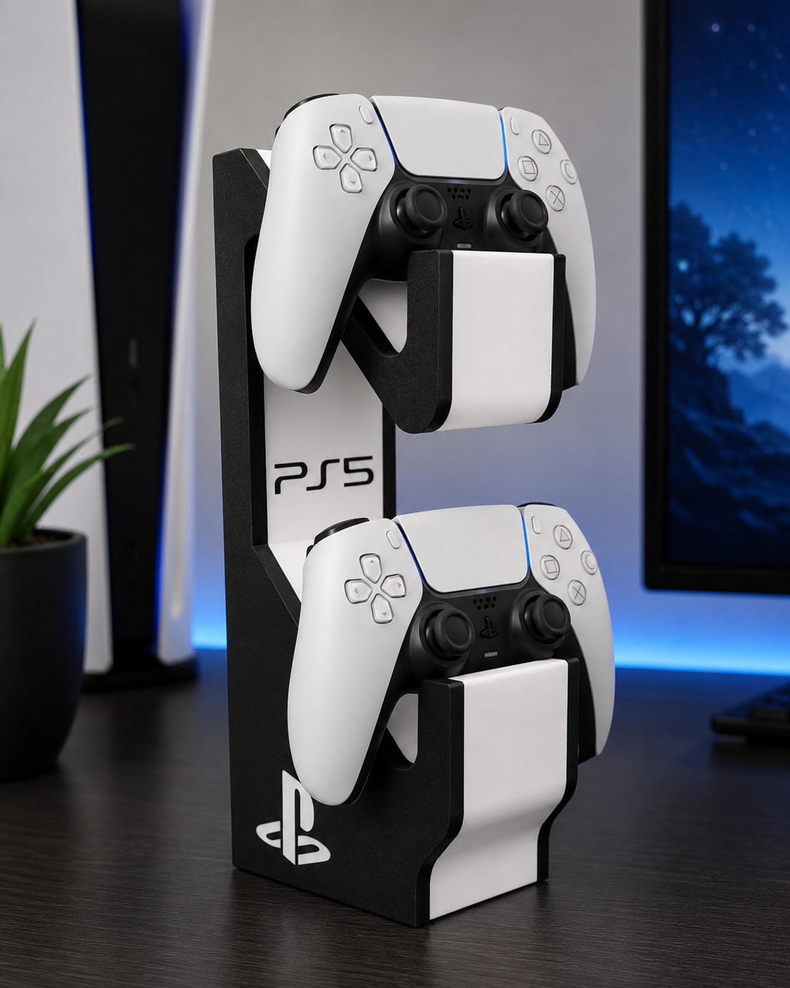 Dual DualSense Controller Stand