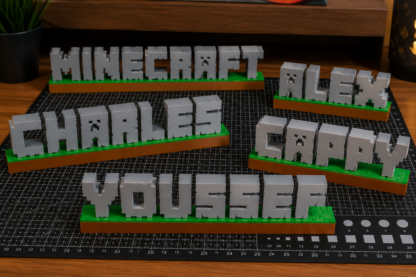 Craft Your Name | Custom Block-Style Name Sign