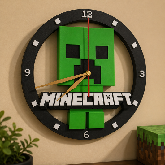 Creeper Wall Clock