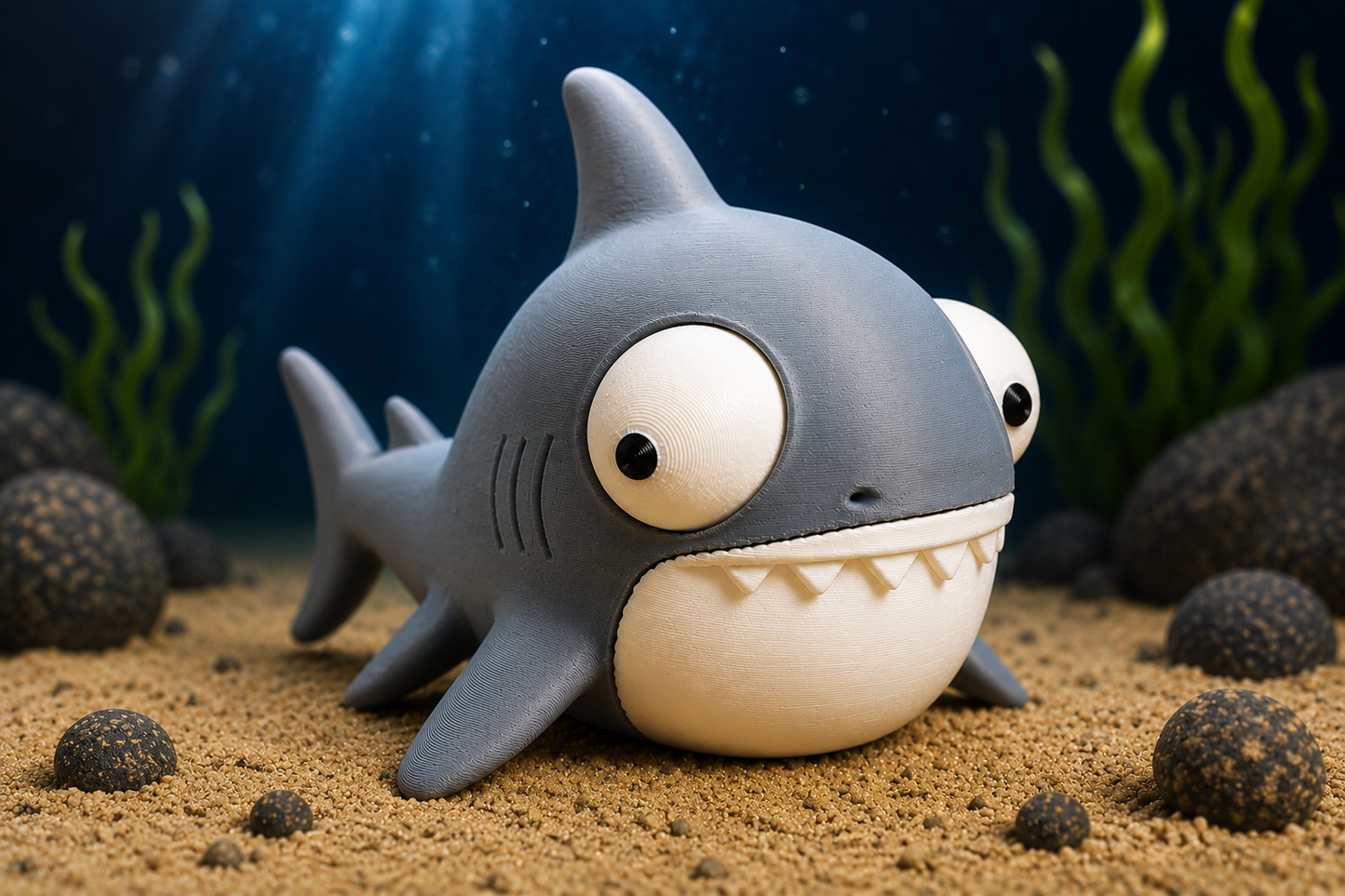 Chompy the Shark – Goofy Crew Movable Eyes