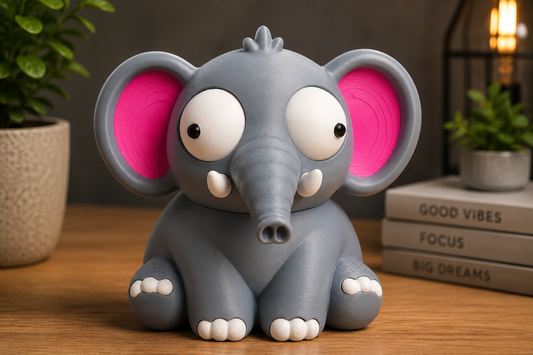Ellie the Elephant – Goofy Crew Movable Eyes