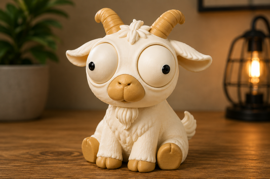 Gary the Goat – Goofy Crew Movable Eyes