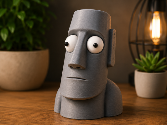 Moe the Moai – Goofy Crew Movable Eyes