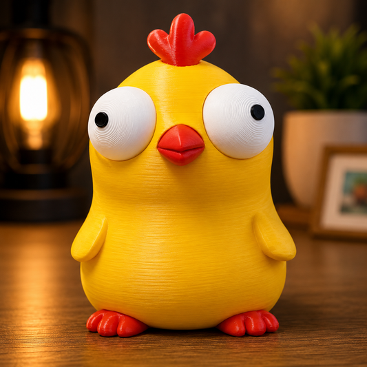 Clucky the Chicken – Goofy Crew Movable Eyes