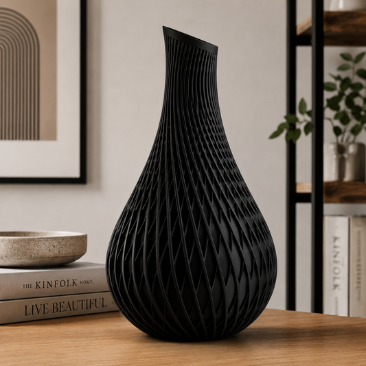 Twisted Lattice Vase