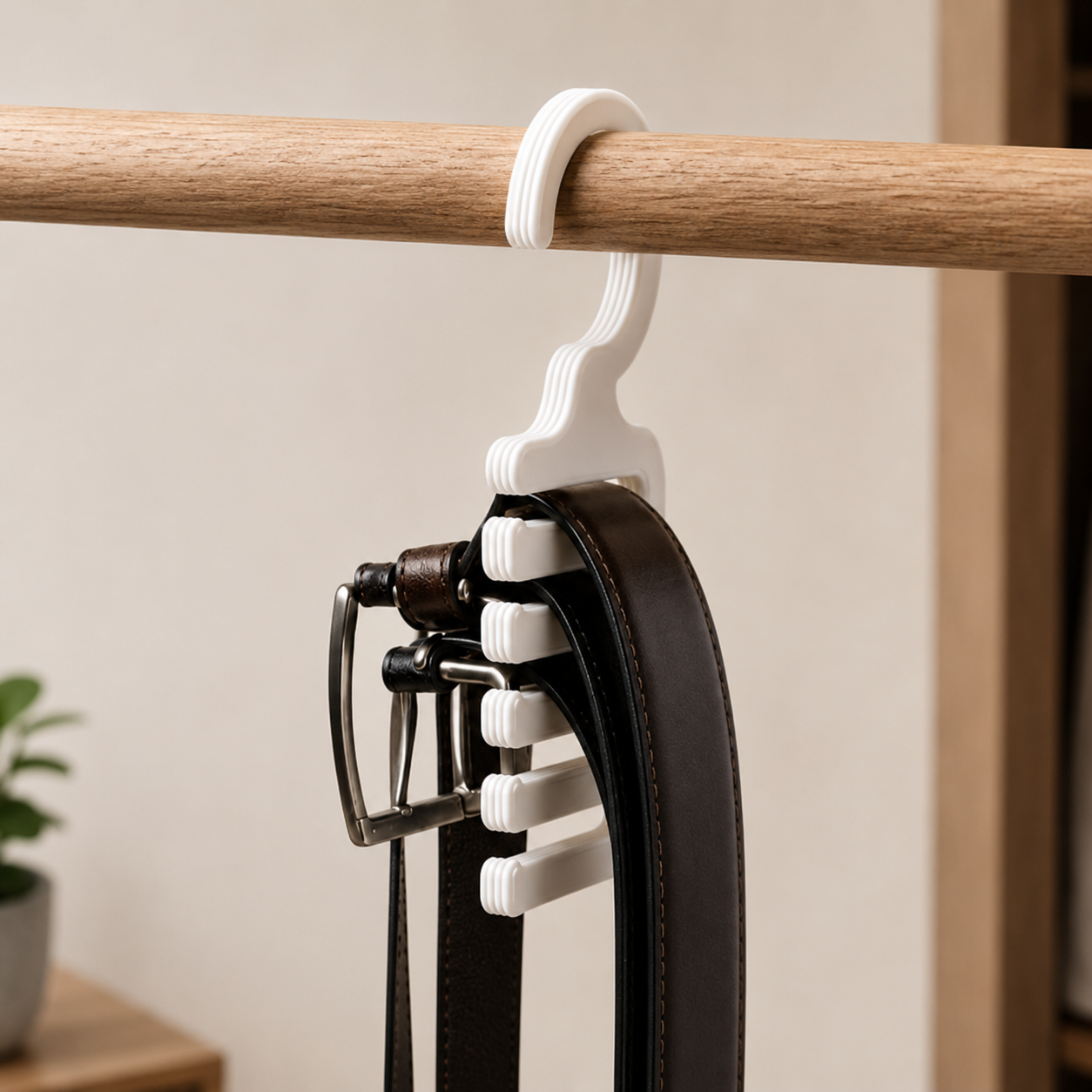 FlexHold™ Multi-Belt Organizer Hanger