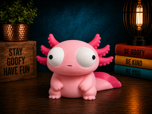 Alex the Axolotl – Goofy Crew Movable Eyes