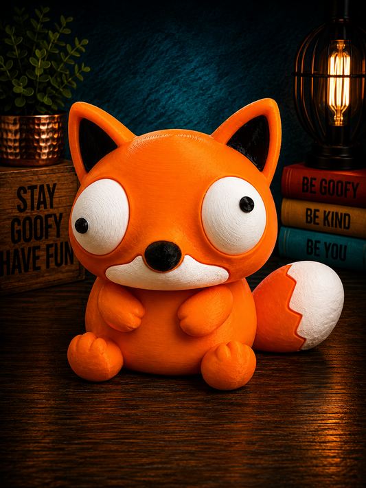 Foxie the Fox – Goofy Crew Movable Eyes