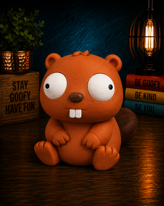 Barry the Beaver – Goofy Crew Movable Eyes