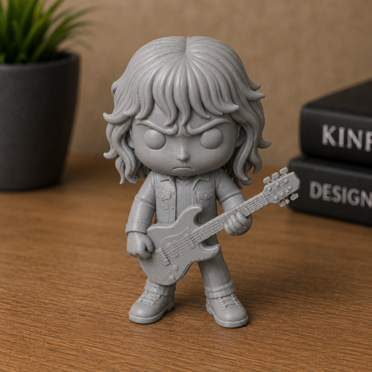 Upside Down Chibi Collection — 3D Printed Figure