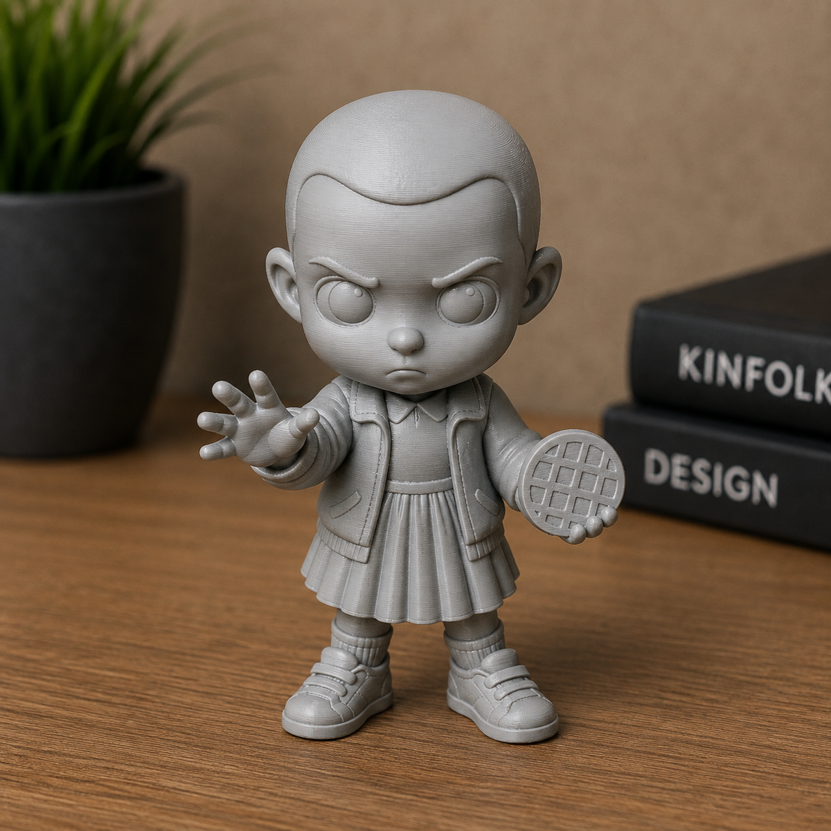 Upside Down Chibi Collection — 3D Printed Figure