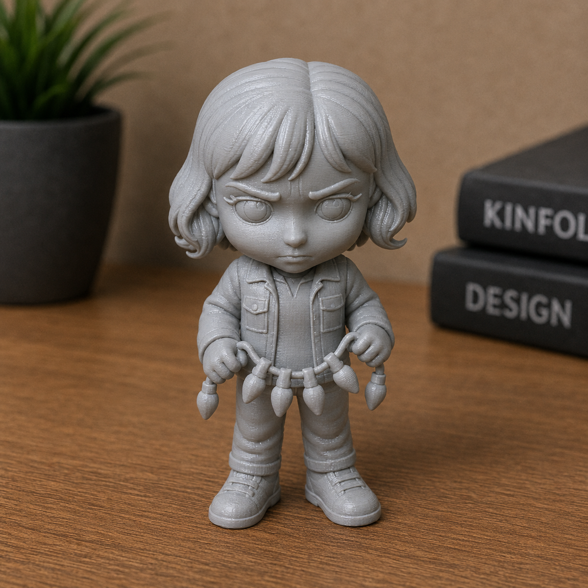 Upside Down Chibi Collection — 3D Printed Figure