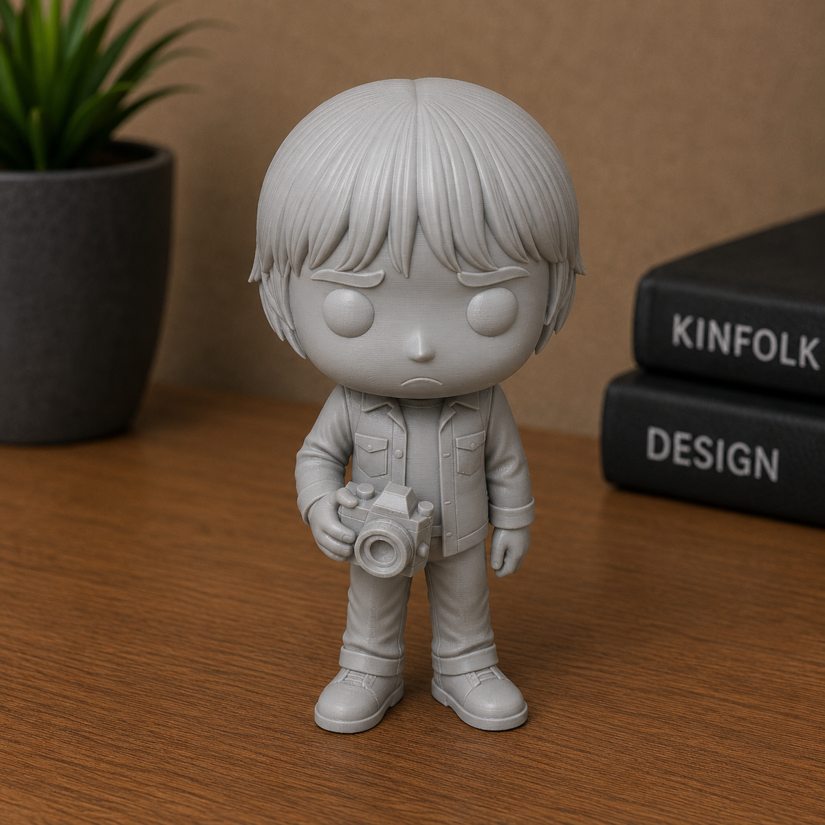 Upside Down Chibi Collection — 3D Printed Figure